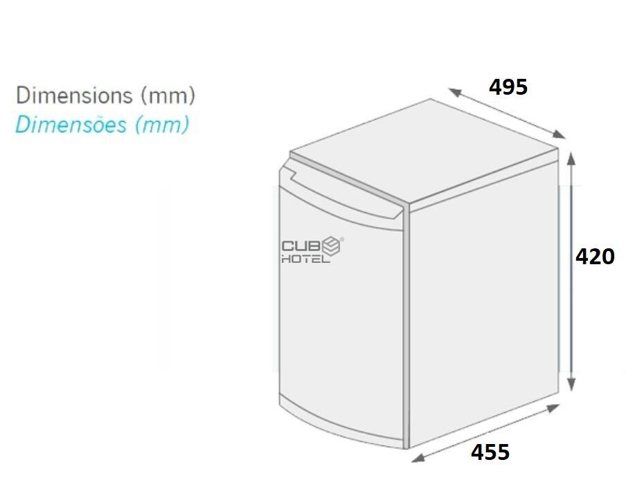 Minibar de Cajón Silencioso 35L